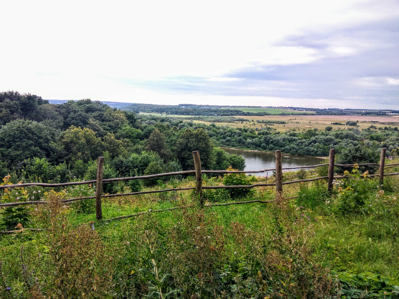 Ока, стихи и черная икра